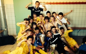 Les U15 titrés !