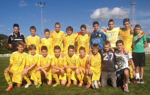 Les U15 face au monstre